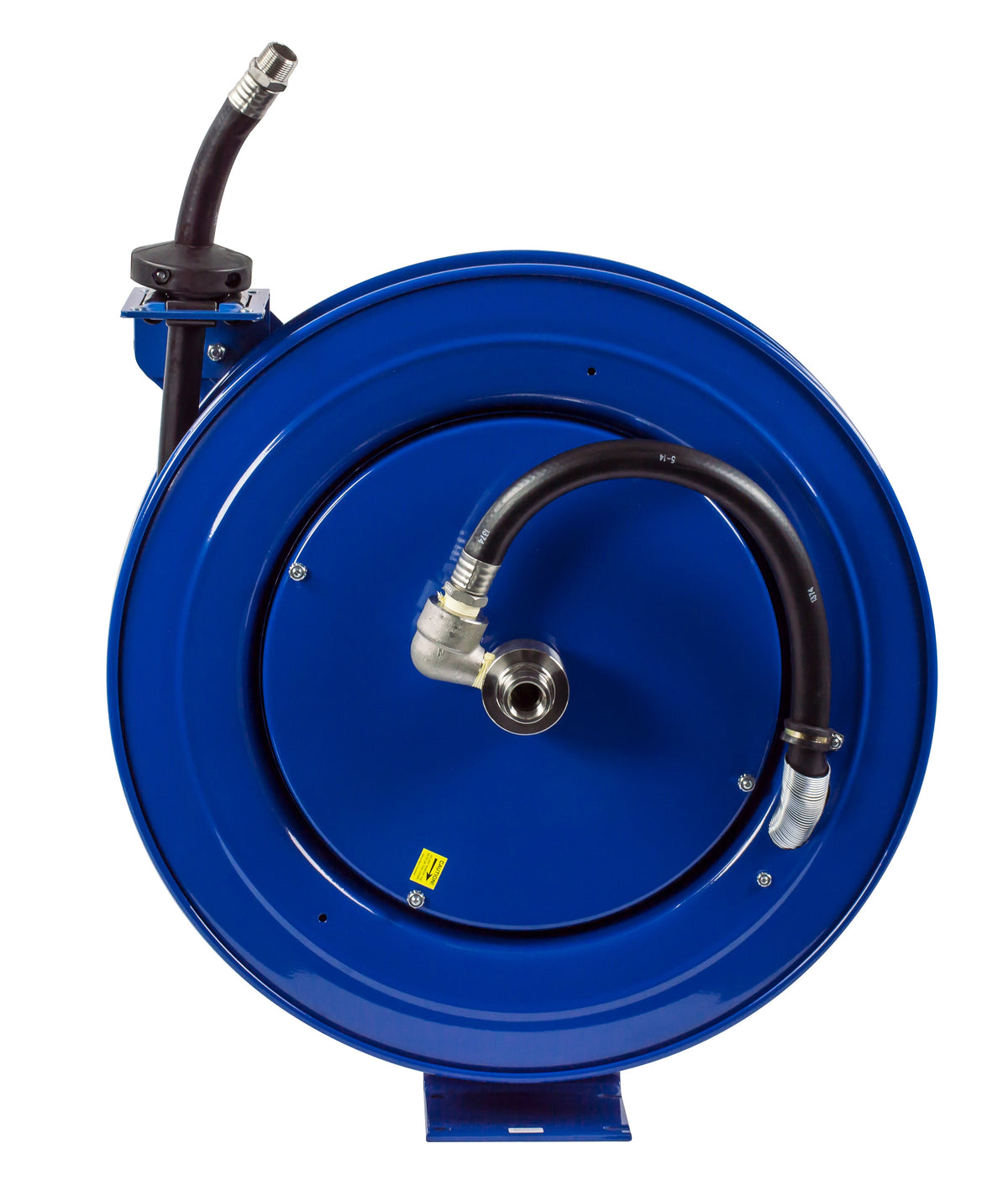 SH-N-525-DF-BBX by Coxreels | SH-DEF Series | 300 PSI Spring Driven Hose Reel for DEF | 3/4" Hose ID, 3/4" FNPT Inlet x 3/4" MNPT Hose End | Steel | 25ft EPDM Hose Included