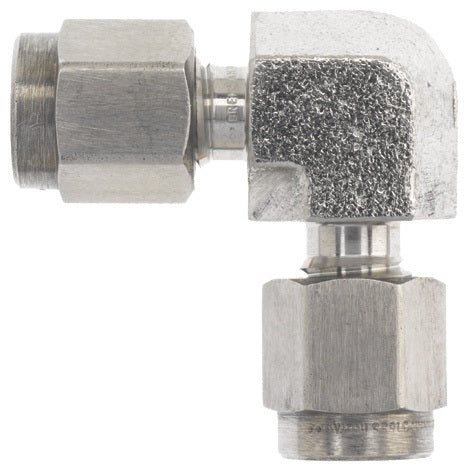 12-DELU-12 by Dixon Valve | Instrumentation Fitting | Union 90° Elbow | 3/4" Tube OD x 3/4" Tube OD | 316 Stainless Steel