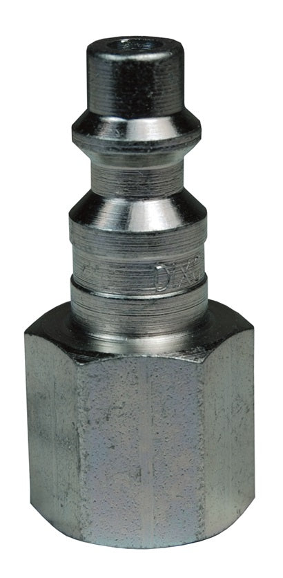 D2F1 by Dixon Valve | Pneumatic Quick Disconnect Coupling | DF-Series | 1/8" Female NPTF x 1/4" Industrial Interchange | Plug | Steel