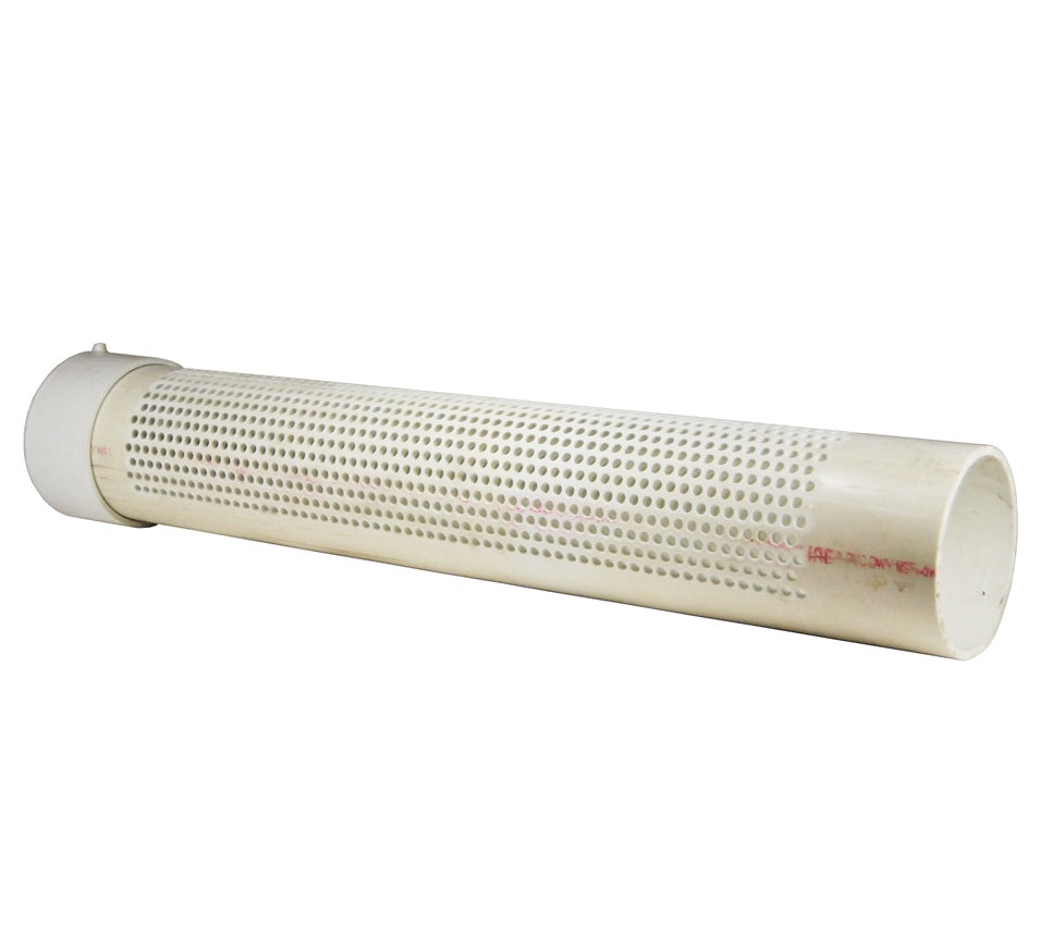 DHS6BF Dixon 6" Dry Fire Hydrant Strainer with Back Flush End Cap - 37" Length - Schedule 40 PVC