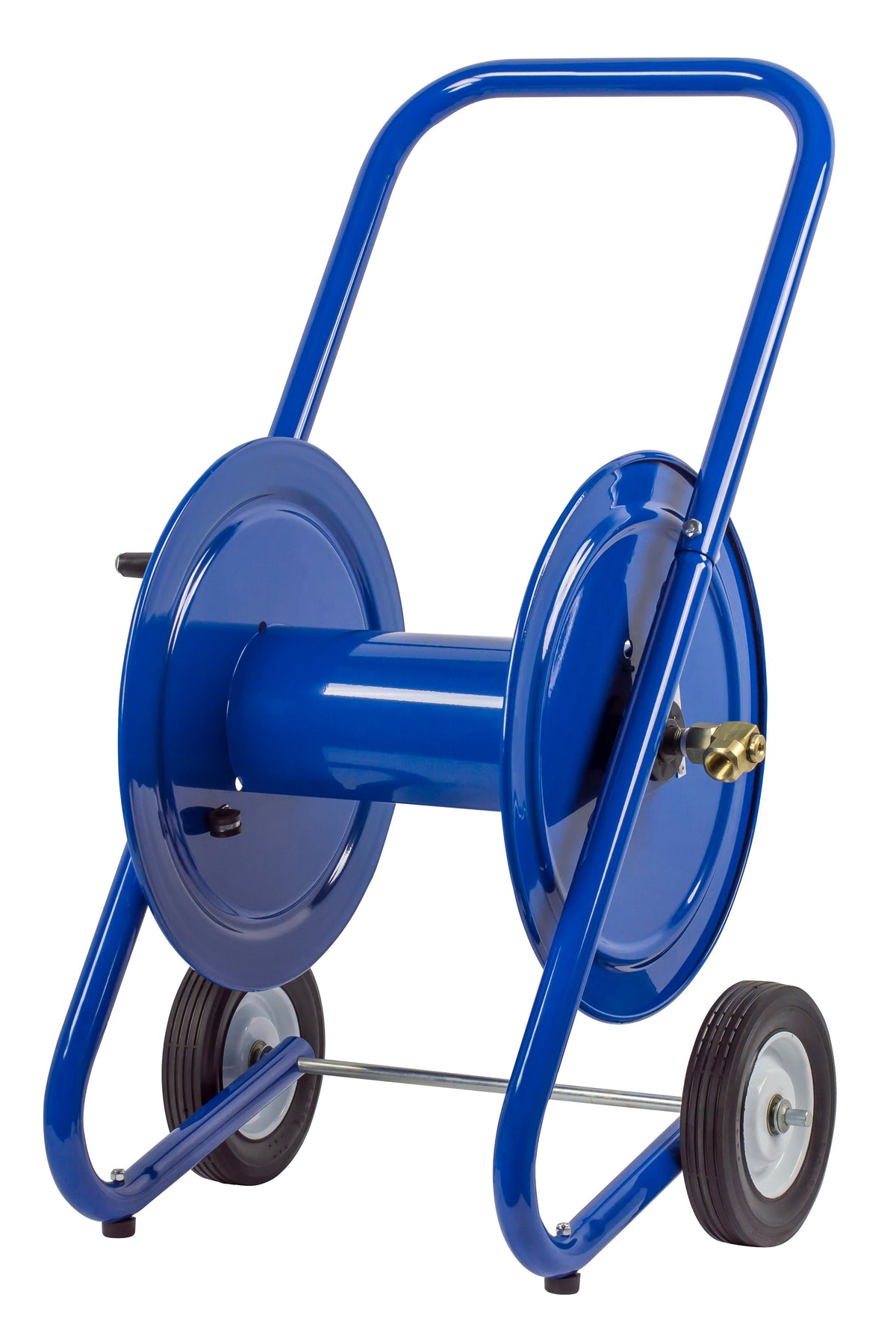 117-3-200-DM by Coxreels | DM Series | 4,000 PSI Dolly Hand Crank Hose Reel | 3/8" Hose ID, 3/8" FNPT Inlet | Steel | 200ft Capacity, Hose Not Included