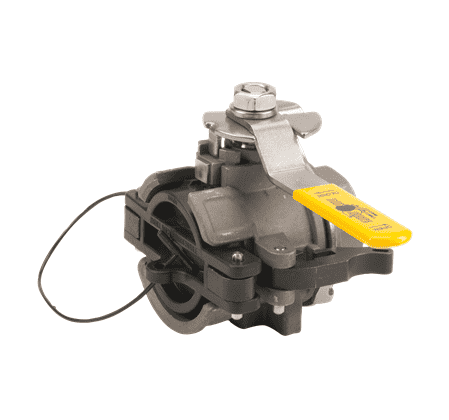 DM150DSSE by Banjo | Dry-Mate® Dry Disconnects | 1-1/2" Full Port Female x NPT with EPDM Seals | Opening Thru Ball: 1-1/2" | 150 PSI | 300°F Max | Stainless Steel