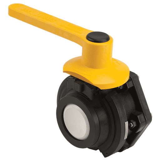 DM300AFP by Banjo | Dry-Mate® Dry Disconnects | 3" Full Port Male x 3" Female NPT Threads with FKM (Viton) Seals | Opening Thru Ball: 3" | 150 PSI | Polypropylene