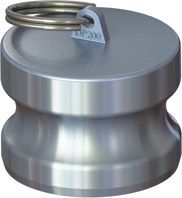 DP-AL-300 by Campbell Fittings | Standard Cobra Cam & Groove Coupling | Type DP | 3" Adapter End | Aluminum