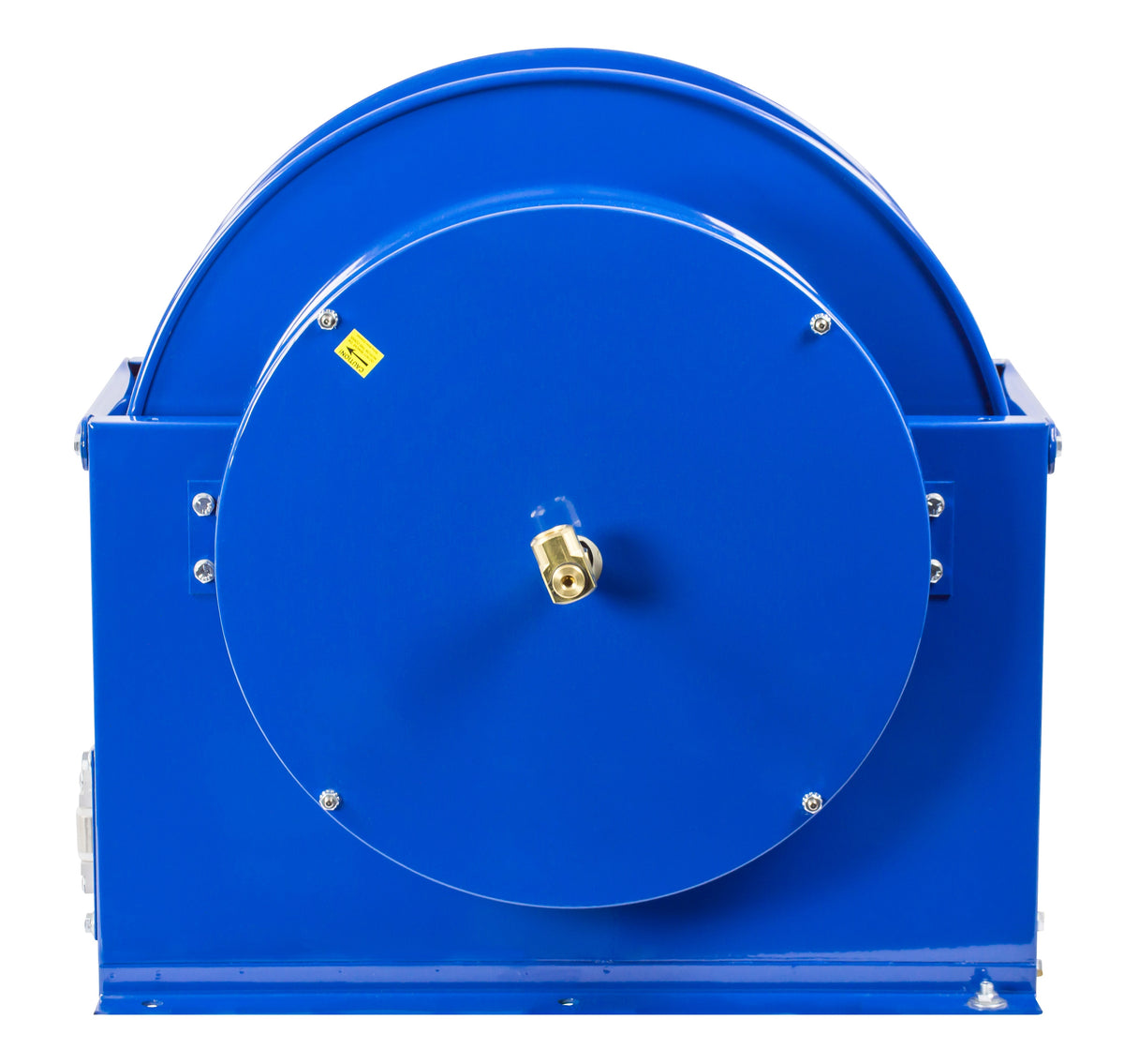 DMPL-450 by Coxreels | DP Series | 3,000 PSI Dual Hose Spring Driven Hose Reel | 1/2" Hose ID, 1/2" FNPT Inlet | Steel | 50ft Capacity, Hose Not Included