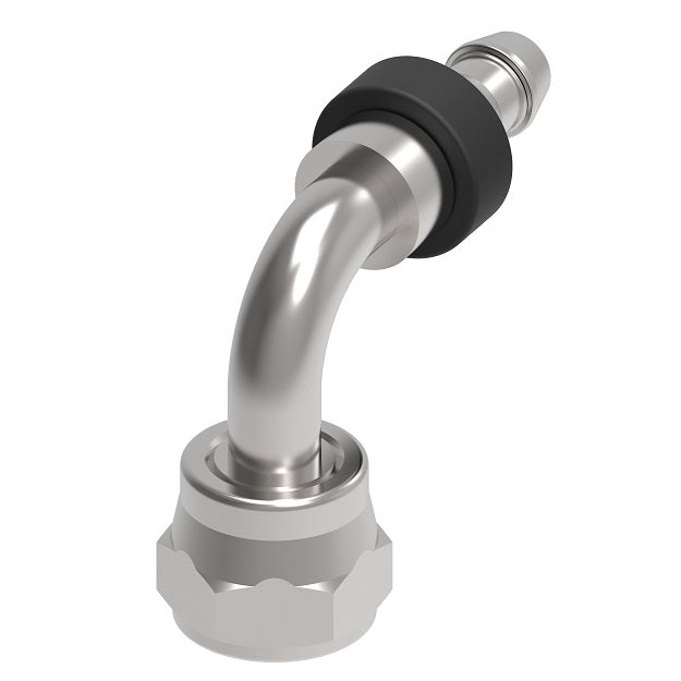 07.140-4-4 Aeroquip by Danfoss | Reusable Socketless Fitting | 90° Elb