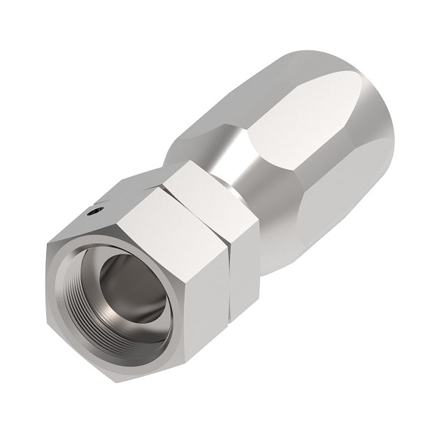 07.421-16-16 Aeroquip by Danfoss | Reusable Medium Pressure Hose Fitting | -16 Female BSPP Swivel x -16 Reusable Hose End | Carbon Steel