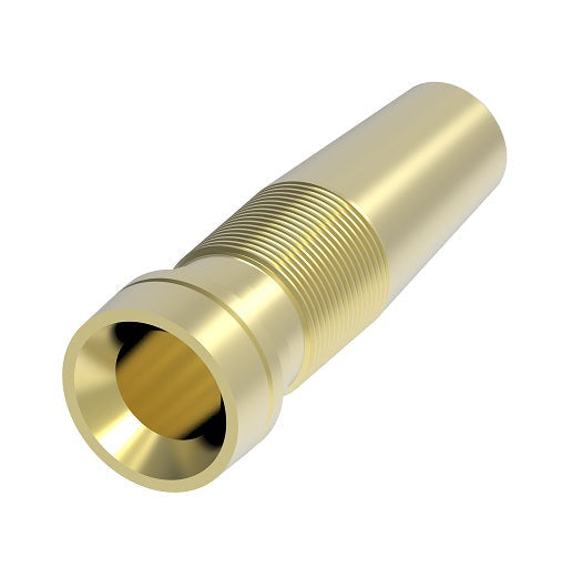 1251-4B Aeroquip by Danfoss | Reusable Engine Fitting Nipple | -04 Male 37° JIC x -04 Reusable Hose End | Brass