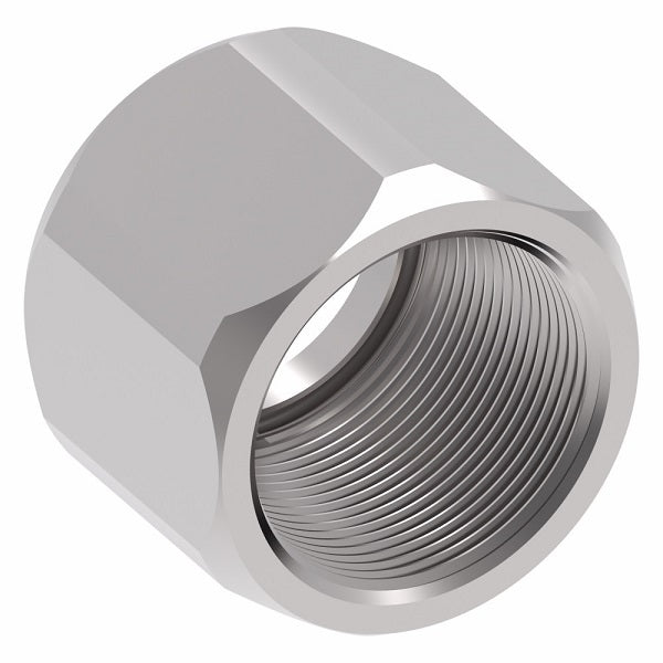 1290-8S Aeroquip by Danfoss | Versil-Flare SAE 37° Flared Style "B" Nut Adapter | -08 Size | Steel