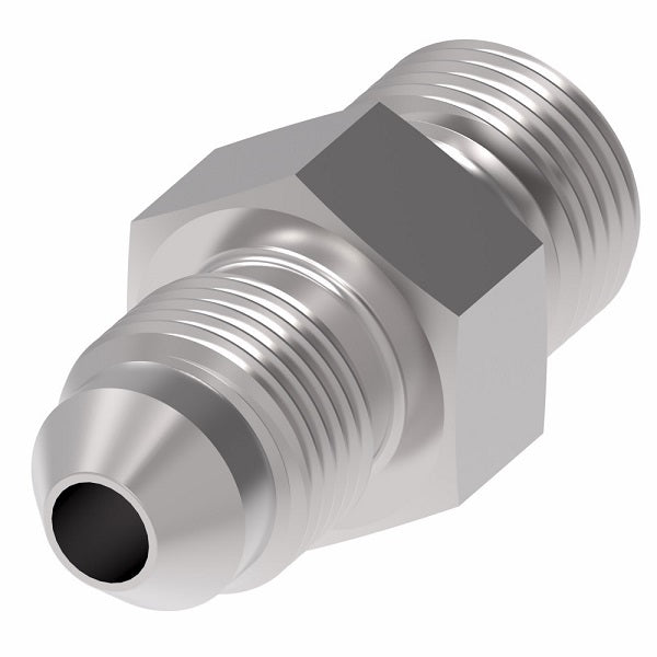 15.117-8-6 Aeroquip by Danfoss | Metric 60° (DIN 7631)/37° Flare Adapter | M16 Male Metric x -06 Male 37° JIC Flare | Steel
