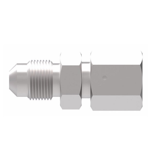15.165-20-16 Aeroquip by Danfoss | Metric 60° (DIN 7631/7647)/37° Flare Adapter | M30 Female Metric x -16 Male 37° JIC Flare | Steel