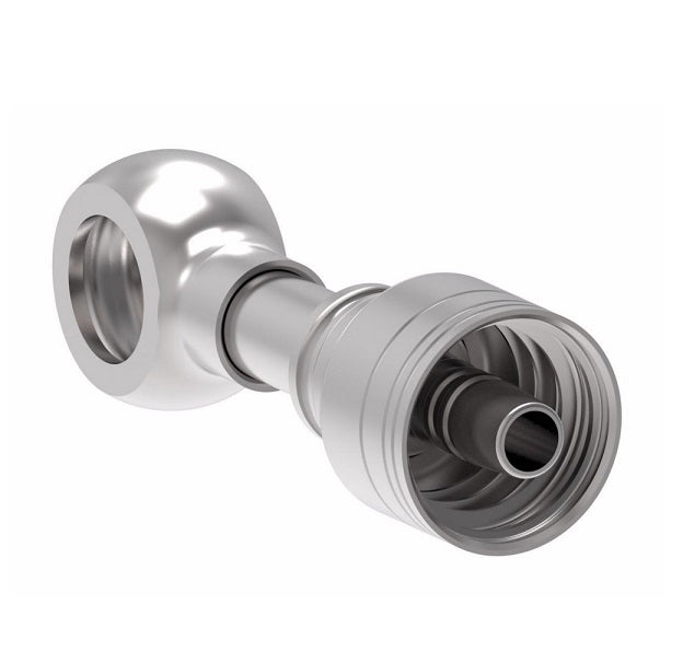 1A10BJ6 Aeroquip by Danfoss | Banjo (BJ) Crimp Fitting | -10 Banjo x -06 Hose Barb | Steel