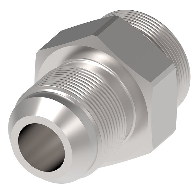 202220-16-16S Aeroquip by Danfoss | Straight Adapter | -16 Male JIC x -16 Male 5400 Series Thread | Steel
