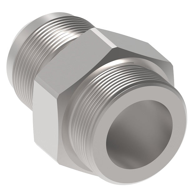202220-12-12S Aeroquip by Danfoss | Straight Adapter | -12 Male JIC x -12 Male 5400 Series Thread | Steel