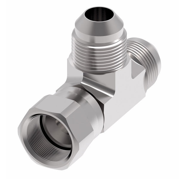 203102-10-10S Aeroquip by Danfoss | Female 37° JIC Flare Run/Male 37° JIC Flare Tee Adapter | -10 Female 37° JIC Flare x -10 Male 37° JIC Flare x -10 Male 37° JIC Flare | Steel