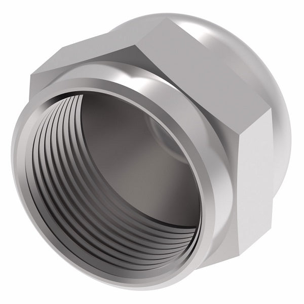 210292-16S Aeroquip by Danfoss | Female 37° JIC Flare Cap Nut Adapter | -16 Female 37° JIC Flare | Steel