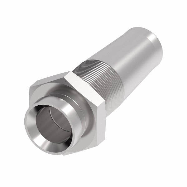 4103-6-4S Aeroquip by Danfoss | Female 37° JIC Swivel Field Attachable Fitting for Braided Hose | Nipple | -06 Female 37° JIC Swivel x -04 Reusable Hose End | Steel