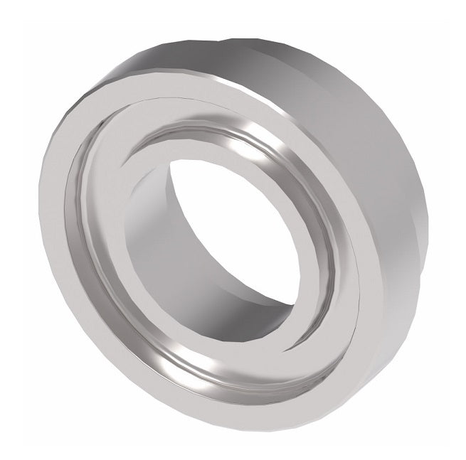 4624-24-16S Aeroquip by Danfoss | Braze/Solid Flanged Head SAE Code 61 Adapter | Standard Pressure Series | -24 Braze End x -16 Code 61 Flange | Steel