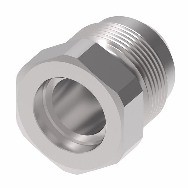 73014-20-16S Aeroquip by Danfoss | Braze Port/37° JIC Flare Adapter | -20 Braze Port x -20 Male 37° JIC Flare | Steel