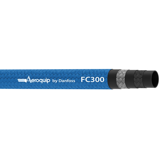 FC300-16 Aeroquip by Danfoss | High Temp Textile & Wire Braid Transportation Hose | SAE 100R5, SAE J1019, SAE J1402 | 0.88" ID