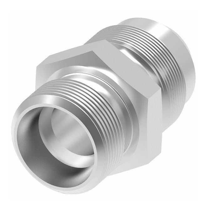 FF1315-1212S Aeroquip by Danfoss | Male SAE Flareless/37° JIC Flare Adapter | -12 Male SAE Flareless x -12 Male 37° JIC Flare | Steel