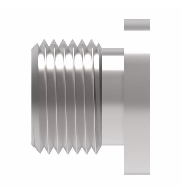 FF2137-04S Aeroquip by Danfoss | SAE Male O-Ring Boss (ORB) Plug Adapter (Hex Socket) (without O-Ring) | -04 Male SAE O-Ring Boss | Steel