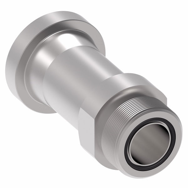 FF5943T1616S Aeroquip by Danfoss | ORS/Code 62 Split Flange Adapter | -16 Male SAE O-Ring Face Seal x -16 Code 62 Split Flange | Steel