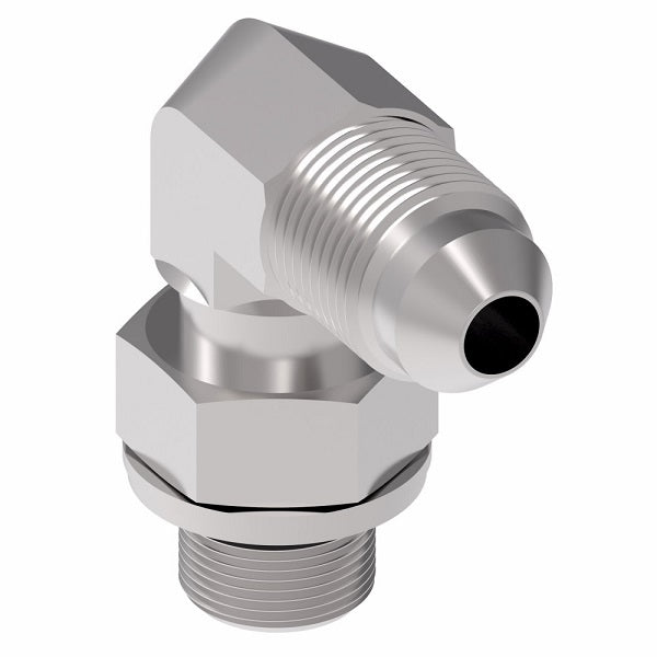 GG308-NP08-16 Aeroquip by Danfoss | Male 37° JIC/Metric (Adj.) Male 90° Elbow Adapter | -08 Male 37° JIC x M16 Male Metric | Steel