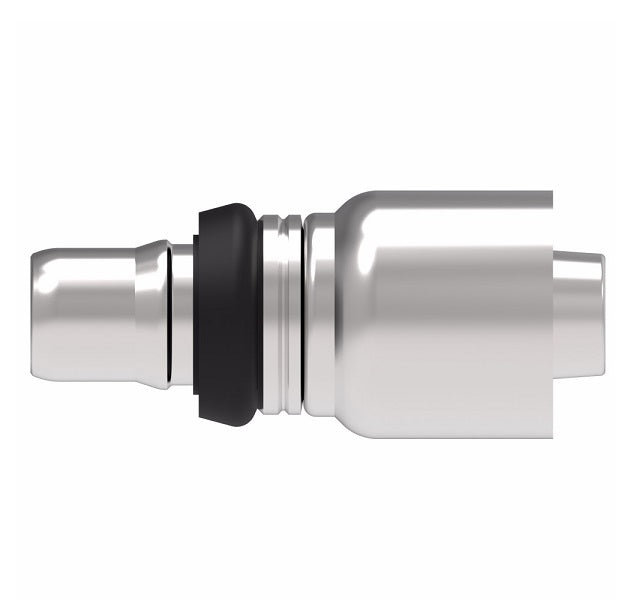 1G6MC6 Aeroquip by Danfoss | Male STC (Snap to Connect) Hose End (MC) | OTC Crimp Fitting | -06 Male STC x -06 Hose Barb | Steel