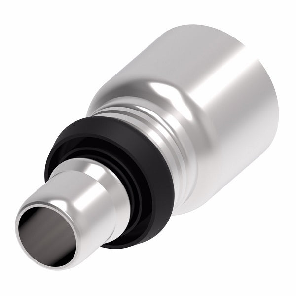 1G16MC16 Aeroquip by Danfoss | Male STC (Snap to Connect) Hose End (MC) | OTC Crimp Fitting | -16 Male STC x -16 Hose Barb | Steel