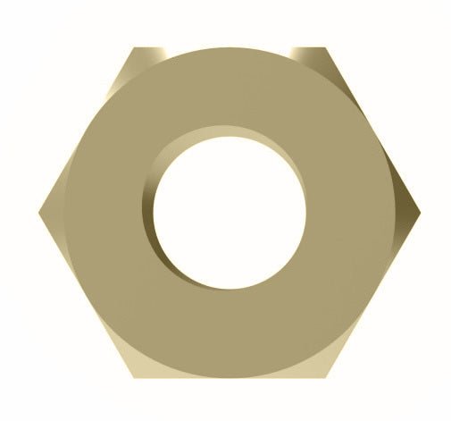 0102X8 by Danfoss | Compression Fitting | Bulkhead Nut | 1/2" Tube OD | Brass