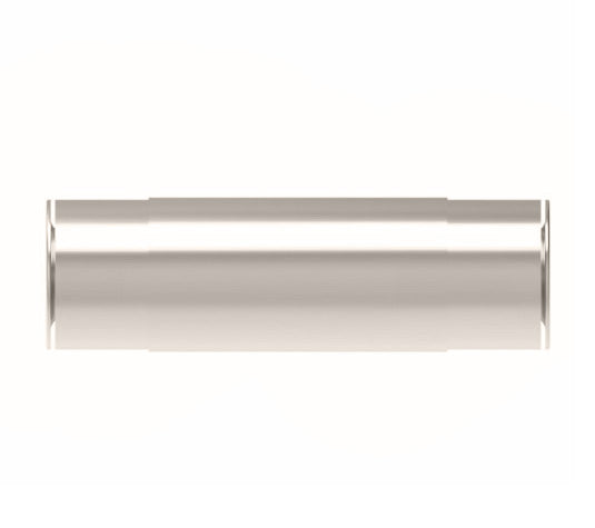 1162X8 by Danfoss | Push to Connect Adapter | Union | 1/2" Tube OD x 1/2" Tube OD | Nickel Plated Brass
