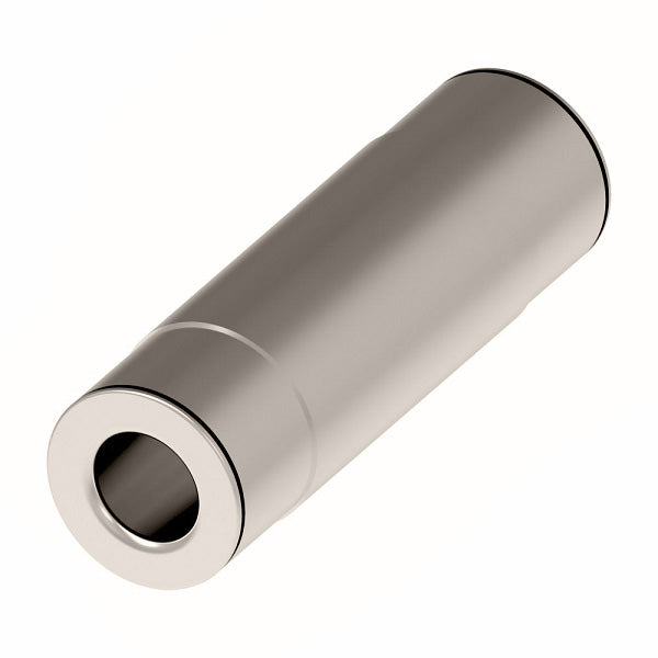 1162X6 by Danfoss | Push to Connect Adapter | Union | 3/8" Tube OD x 3/8" Tube OD | Nickel Plated Brass
