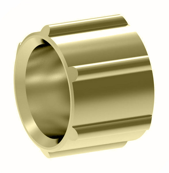 1261X4 by Danfoss | Polyline Flareless Adapter | Nut | 1/4" Tube OD | Brass