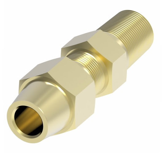 1368X12 by Danfoss | Air Brake Adapter for Copper Tubing | Male Connector | 3/4" Tube OD x 1/2" Male Pipe | Brass