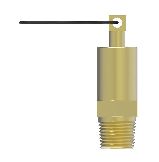 1421-18 by Danfoss | Drain Cock | Air Tank Drain Valve | 1/4" Male NPTF | 18" Cable Length | Brass
