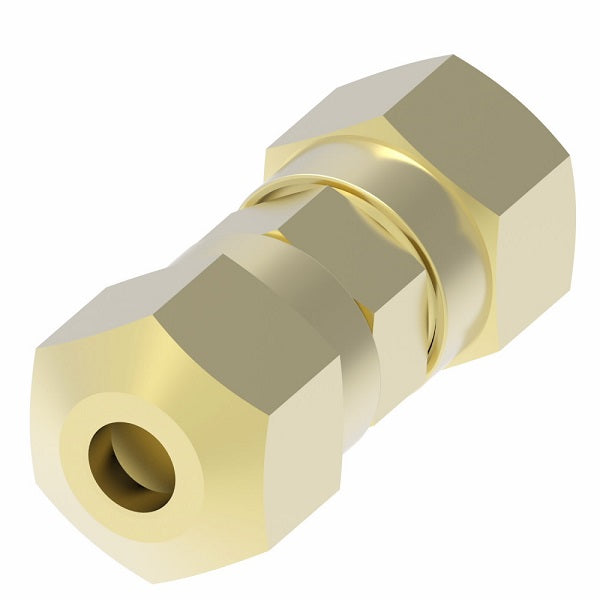 1462X10 by Danfoss | Air Brake Adapter for Nylon Tubing | Union | 5/8" Tube OD x 5/8" Tube OD | Brass
