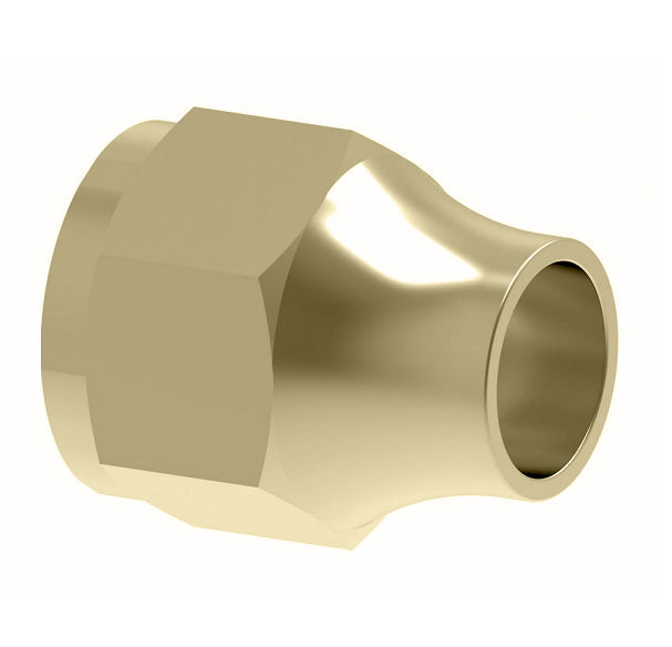 1611X6 by Danfoss | Compression Fitting | Long Nut | 3/8" Tube OD | Brass
