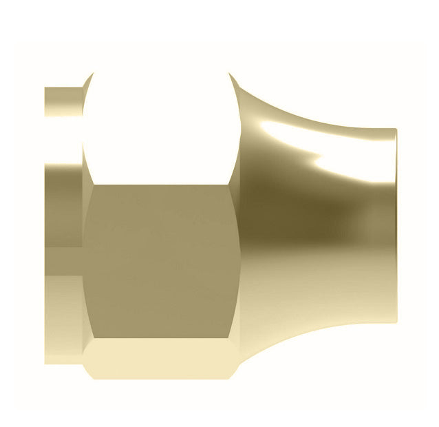 1611X6 by Danfoss | Compression Fitting | Long Nut | 3/8" Tube OD | Brass