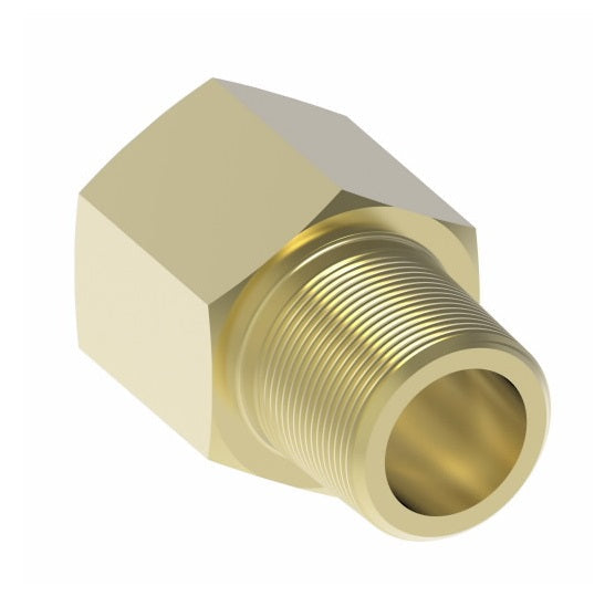 3200X2Z by Danfoss | Pipe Adapter (with Sealant) | 1/8" Female Pipe x 1/8" Male Pipe | Brass