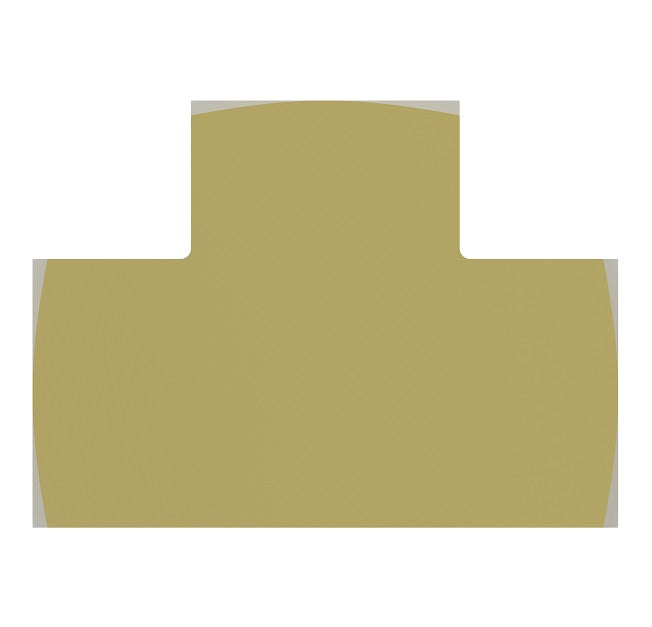3700X2 by Danfoss | Pipe Adapter | Female Tee | 1/8" Female NPTF x 1/8" Female NPTF x 1/8" Female NPTF | Brass