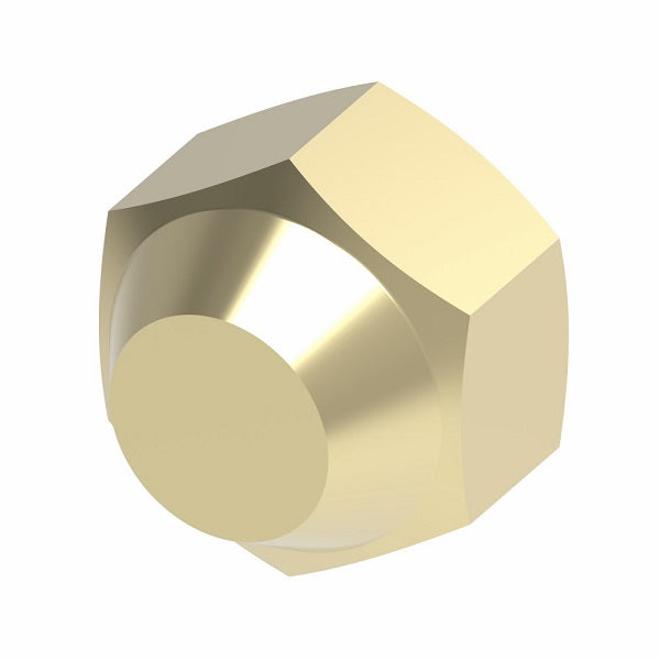 40X3 by Danfoss | SAE 45° Flare Cap | 3/16" Tube OD | Brass