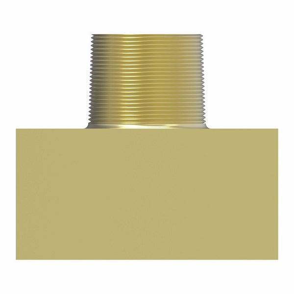 602X3 by Danfoss | Male Pipe/SAE Inverted Flare Branch Tee Adapter | 1/8" Male NPTF x 3/16" Female SAE Inverted Flare x 3/16" Female SAE Inverted Flare | Brass