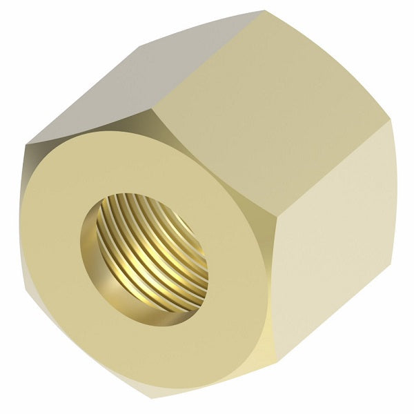 61X5 by Danfoss | Compression Fitting | Nut | 5/16" Tube OD | Brass