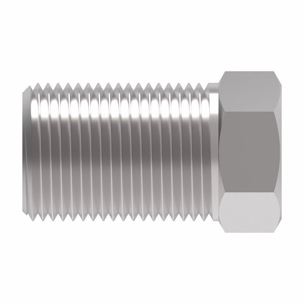 7896X4 by Danfoss | Inverted Flare Tube Nut (Long) | 1/4" Tube OD | Steel