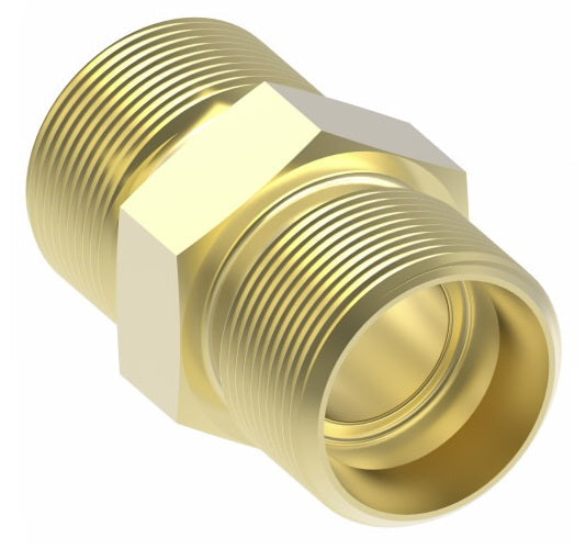 B1362X10 by Danfoss | Air Brake Adapter for Copper Tubing | Union (Body Only) | 5/8" Tube OD x 5/8" Tube OD | Brass