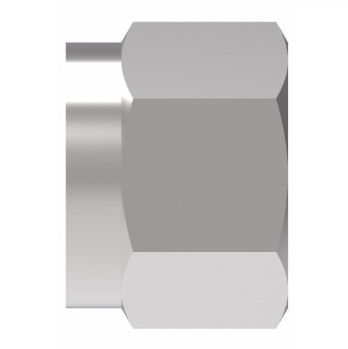 1361X4 Weatherhead by Danfoss | Everflex E Series | Air Brake Connector Nut for Copper Tubing | -04 Tube Size | Brass