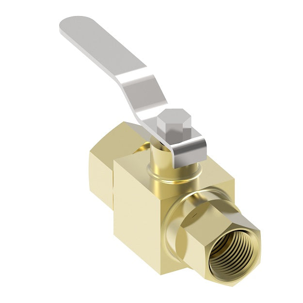 FF90589-32 by Danfoss | Ball Valve | Forged Body | 2" Female NPTF x 2" Female NPTF | Brass
