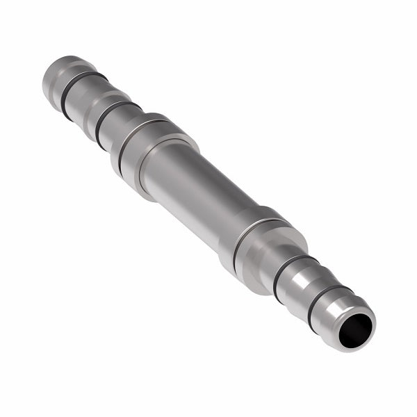 FJ3045-0808S E-Z Clip System by Danfoss | Splicer | A/C Refrigeration Fitting | -08 Male Bulkhead x -08 Hose Barb | Steel
