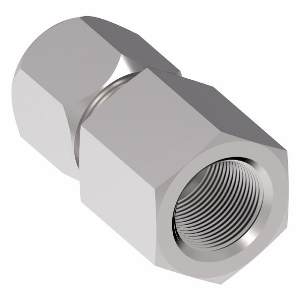 7255X8 Ermeto by Danfoss | 7000 Series | Female Connector | 3/8" Female NPTF x 1/2" Tube OD | Steel